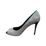 Giuseppe Zanooti Multicolor Leather Peep Toe Pumps Size 39 - Image 6