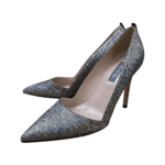 Sarah Jessica Parker Silver Crystal Embellished Rampling Pumps Size 37 - Image 2