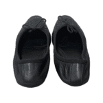 Bottega Veneta Black Intrecciato Detail Leather Bow Ballet Flats Size 37 - Image 3