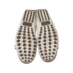 Gucci Beige Leather Tassle Slip On Loafers Size 40 - Image 8