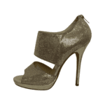 Jimmy Choo Gold Glitter Private Platform Sandals Size 40 - Image 6