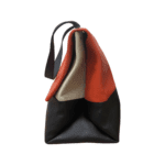 Celine Multicolor (Red, White and Black) All Soft Leather Handbag - Image 3