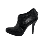 Dior Black Python Leather Ankle Booties Size 35 - Image 5