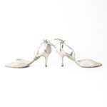 Aquazzura White Lace Matilde Bridal d'Orsay Pointed Toe Sandals Size 37 - Image 3