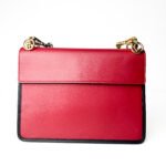 Fendi Vitello Century Kan I F Shoulder Bag in Red Leather with FF Logo - Image 11