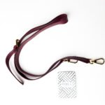 Furla Corona Drawstring Bucket Bag in Burgundy (Ciliegia) Leather - Image 3