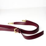 Furla Corona Drawstring Bucket Bag in Burgundy (Ciliegia) Leather - Image 7