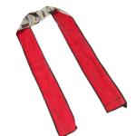 Louis Vuitton Red Monogram Trunks Silk Bandeau - Image 2