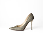 Jimmy Choo Love 100 Glitter Pointed Pumps Size 36.5 - Image 2