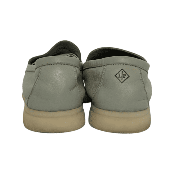 Loro Piano Light Grey Loafers Size 37 - Image 8