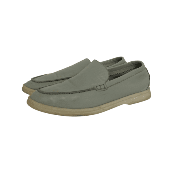 Loro Piano Light Grey Loafers Size 37