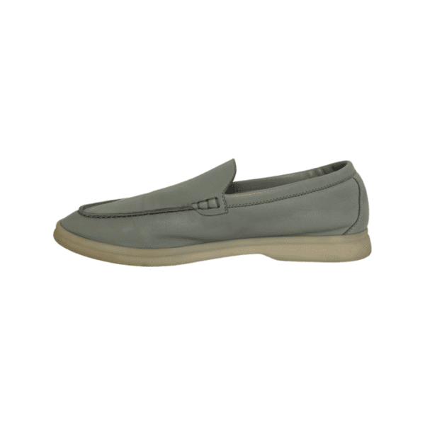 Loro Piano Light Grey Loafers Size 37 - Image 4