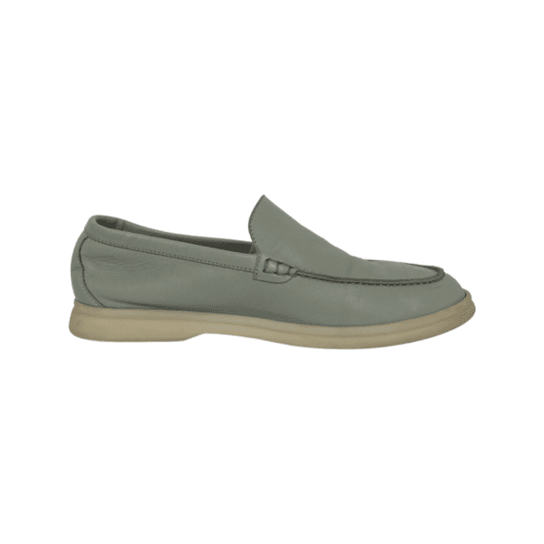 Loro Piano Light Grey Loafers Size 37 - Image 7