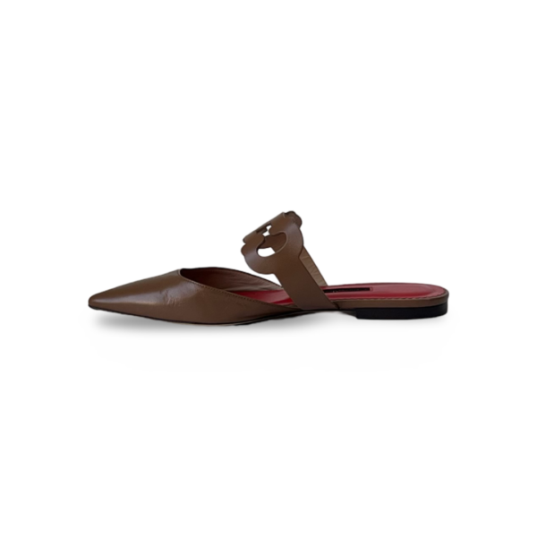 Carolina Herrera Leather Flats - Image 3