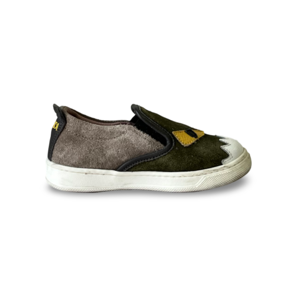 Fendi Monster slip-on shoes Size 25 - Image 4