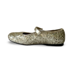 Mannela De Juan gold glitter pumps Size 30 - Image 3