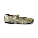 Mannela De Juan gold glitter pumps Size 30 - Image 4