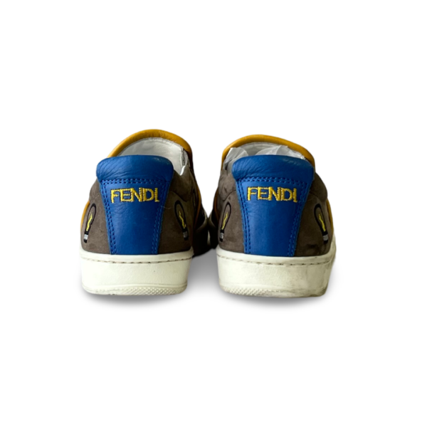 Fendi Kids slip-on sneakers Size 25 - Image 5