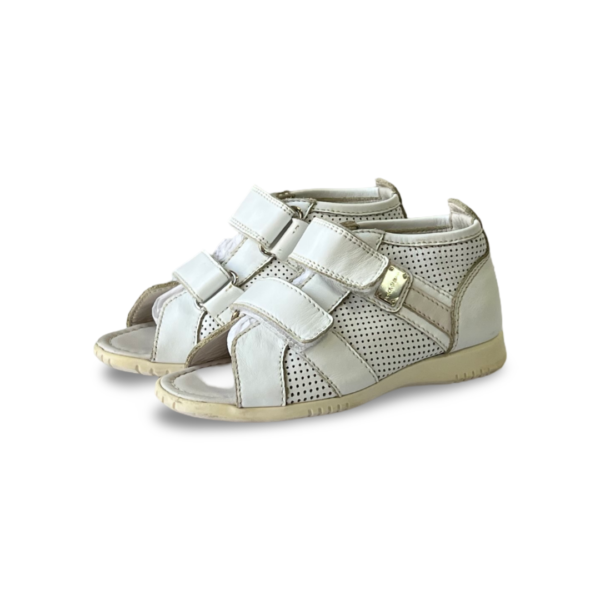 Dolce & Gabbana Bambino Kids White Sandals Size 25