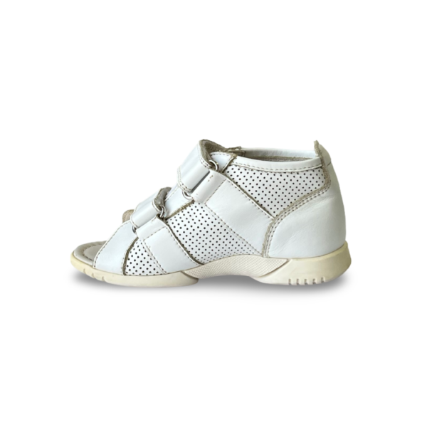 Dolce & Gabbana Bambino Kids White Sandals Size 25 - Image 2