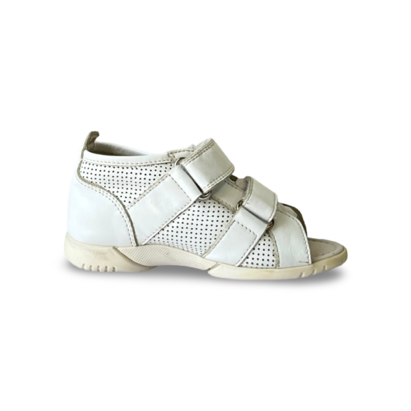 Dolce & Gabbana Bambino Kids White Sandals Size 25 - Image 3