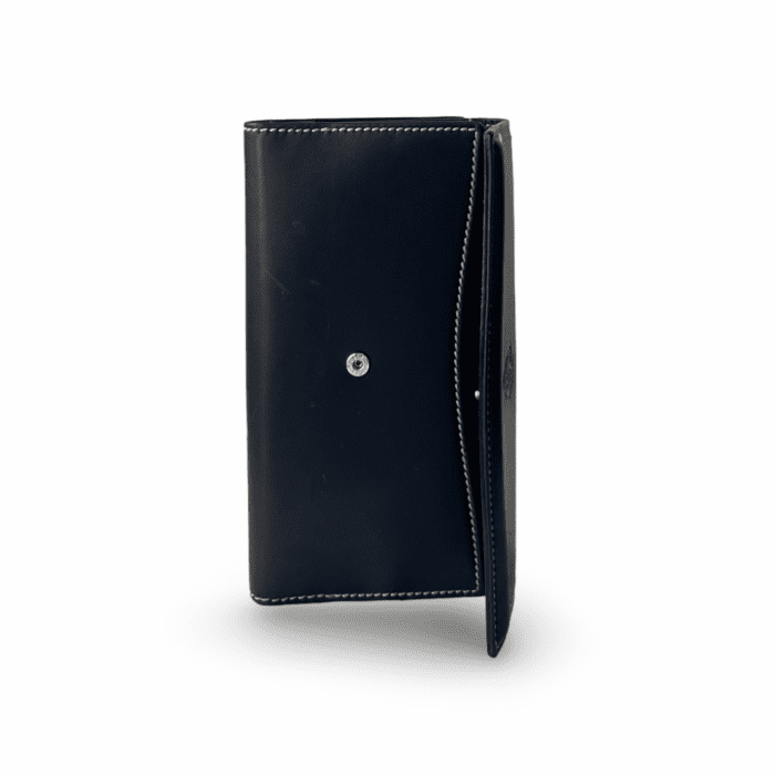 Gucci Black Leather Long Wallet - Image 2
