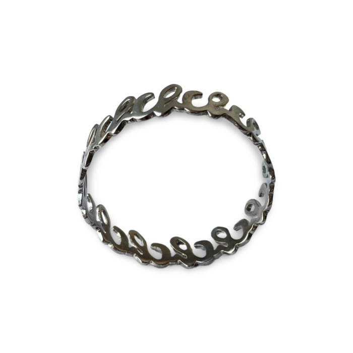 CH Carolina Herrera Silver Tone Bangle Bracelet - Image 2