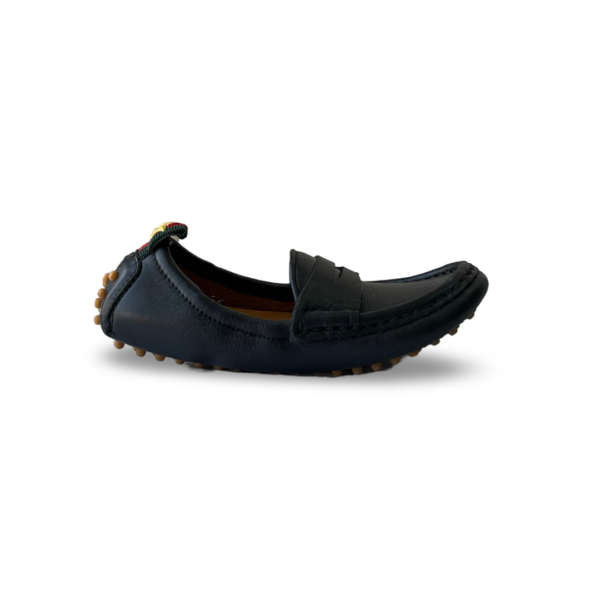 Gucci Kid Black Loafers (Size 25) - Image 4