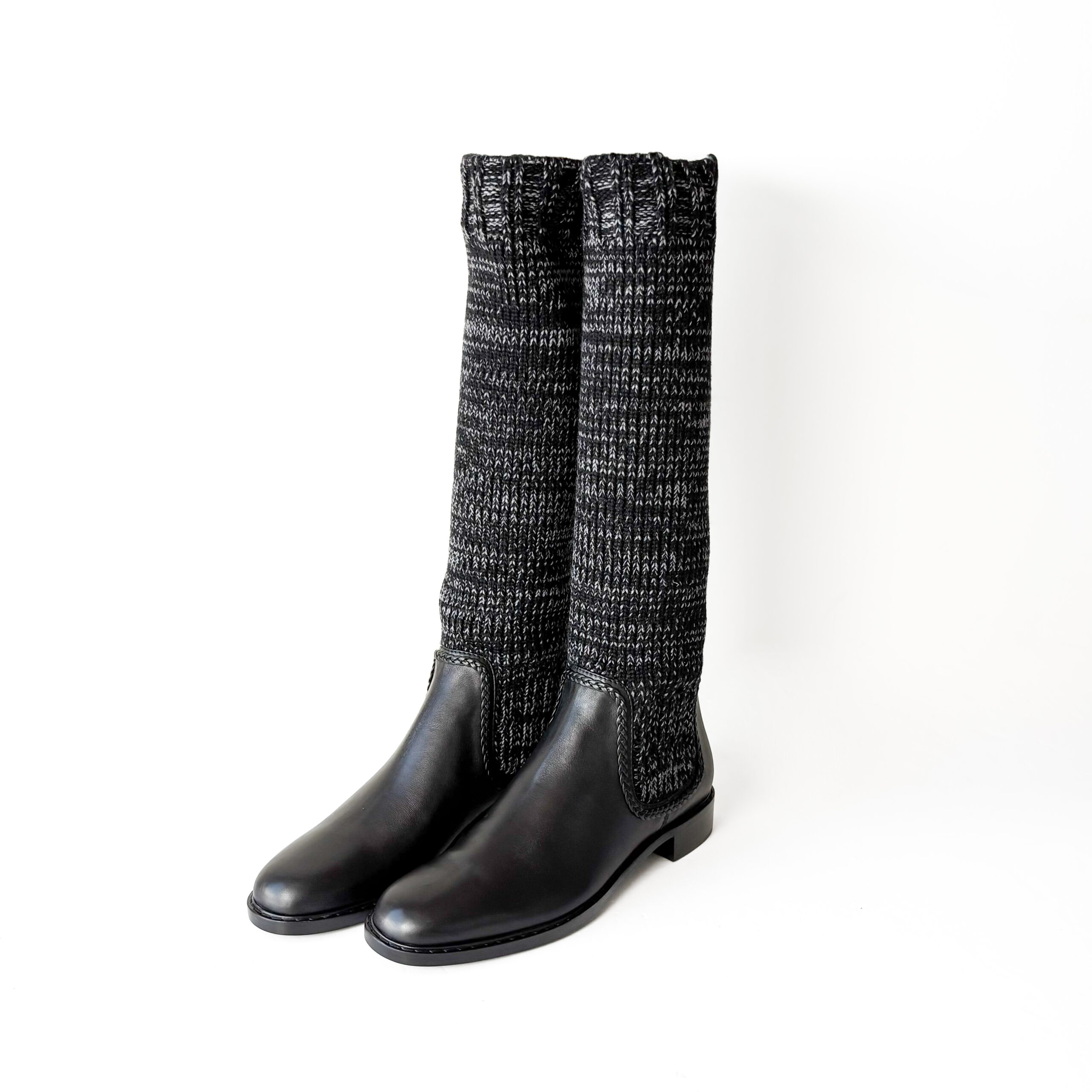 IMG_9682 Gucci Knitted High Knee Boots Size 42 - Image 1