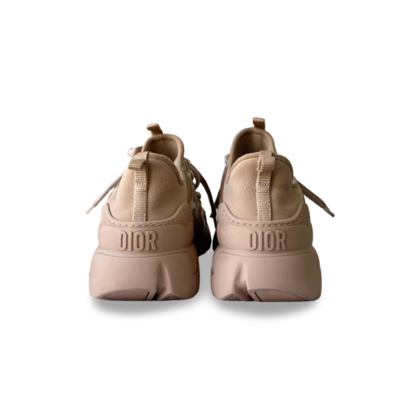 Dior Beige PVC and Neoprene D-Connect Sneakers - Image 7