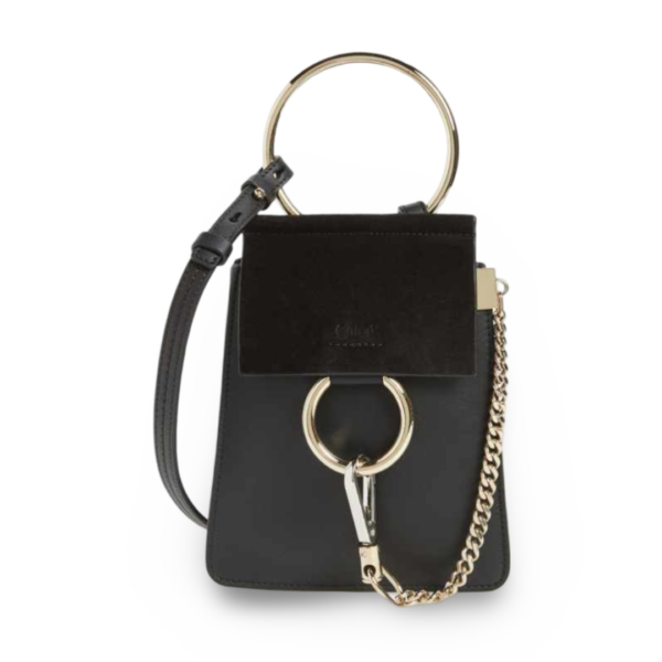 Chloé Black Faye Bracelet Bag - Image 2