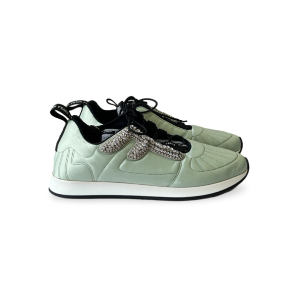 Fendi Bicolor Nylon FFreedom Sneakers - Image 5