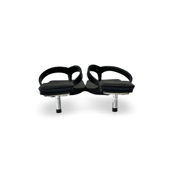 Balenciaga Black Leather Square Toe Thong Slide Sandals - Image 7