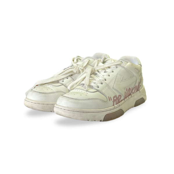 Off-White Stitching Detail Walking Sneakers - Size 39