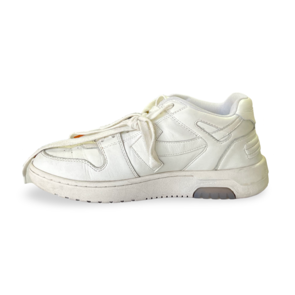 Off-White Stitching Detail Walking Sneakers - Size 39 - Image 6