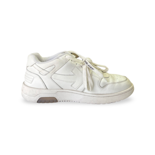 Off-White Stitching Detail Walking Sneakers - Size 39 - Image 7