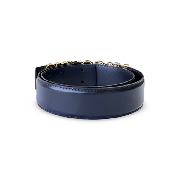 Moschino Women's Black Leather Belt - Image 2