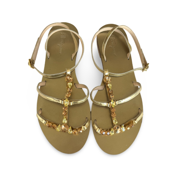 Salvatore Ferragamo Gladiator Sandals - Size 38