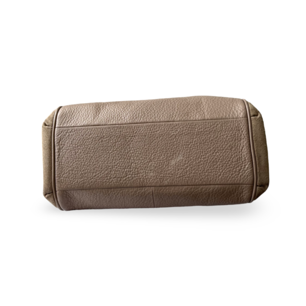Coach Minetta Chalk Cross-grained Leather Handbag - Image 2