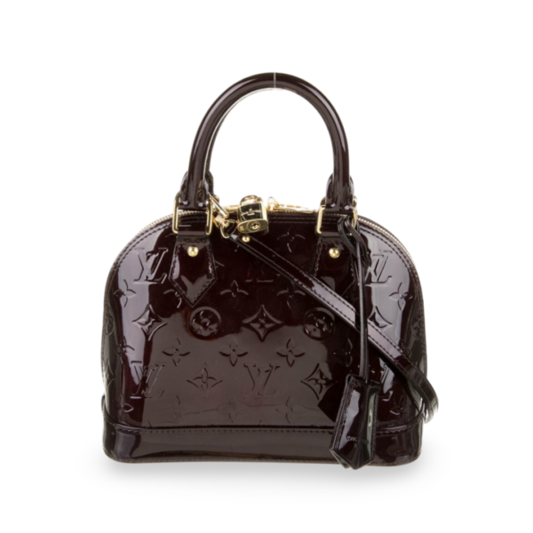 Louis Vuitton Amarante Monogram Vernis Alma BB Bag