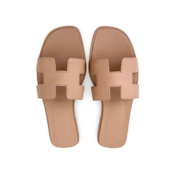 Hermès Oran Sandal Beige Perlino