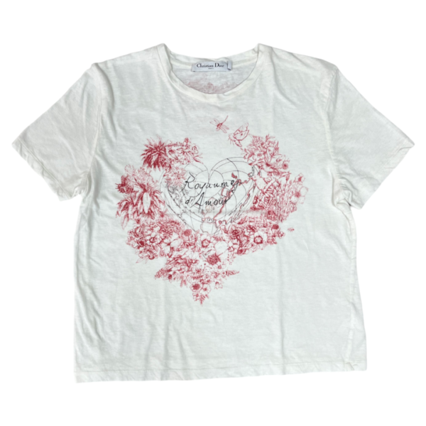 Dior Dioramour T-Shirt with D-Royaume d'Amour Print