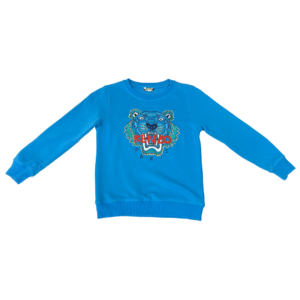 Kenzo Kids Tiger Embroidered Sweatshirt - Size 8A