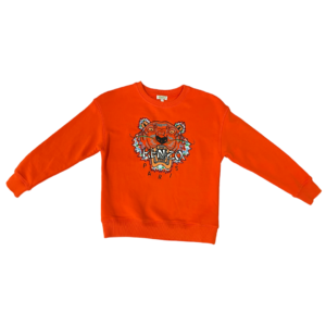 Kenzo Kids Tiger Embroidered Sweatshirt - Size 8A