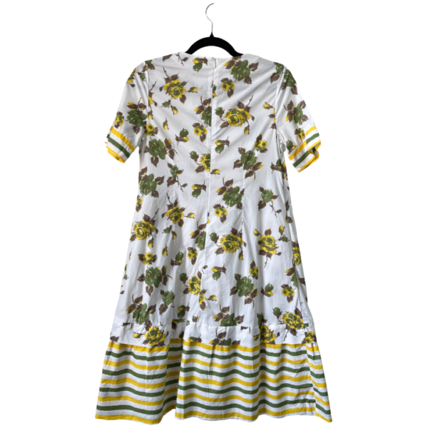 Pre-Loved Marni Girls' Floral Printed Short Sleeve Dress - Size 14Y - Image 2