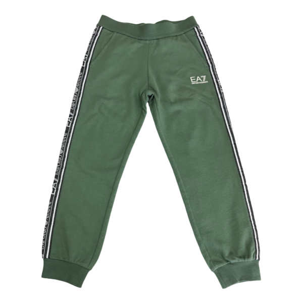 Pre-Loved Emporio Armani EA7 Logo Trousers – Size 8A/130