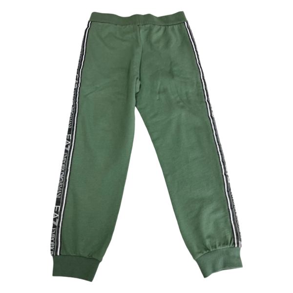 Pre-Loved Emporio Armani EA7 Logo Trousers – Size 8A/130 - Image 2