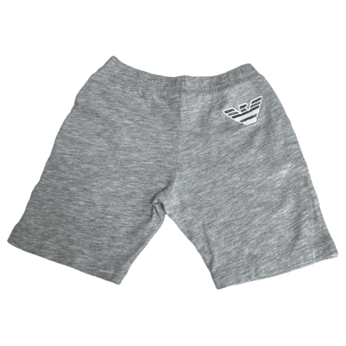 Pre-Loved Armani Junior Polo T-Shirts & Shorts Set – Size 4A (106 cm) - Image 3