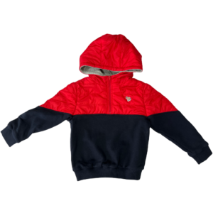 Pre-Loved Paul Smith Junior Navy and Red Hoodie – Size 6A