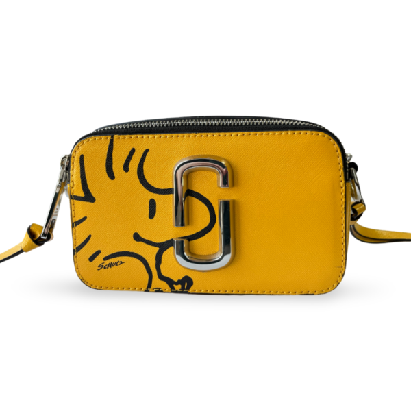 Marc Jacobs x Peanuts Snapshot Bag in Chrysanthemum and Multi - Image 2